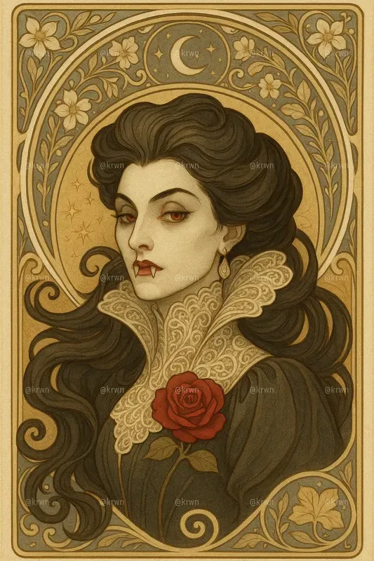 Art Nouveau Character Busts