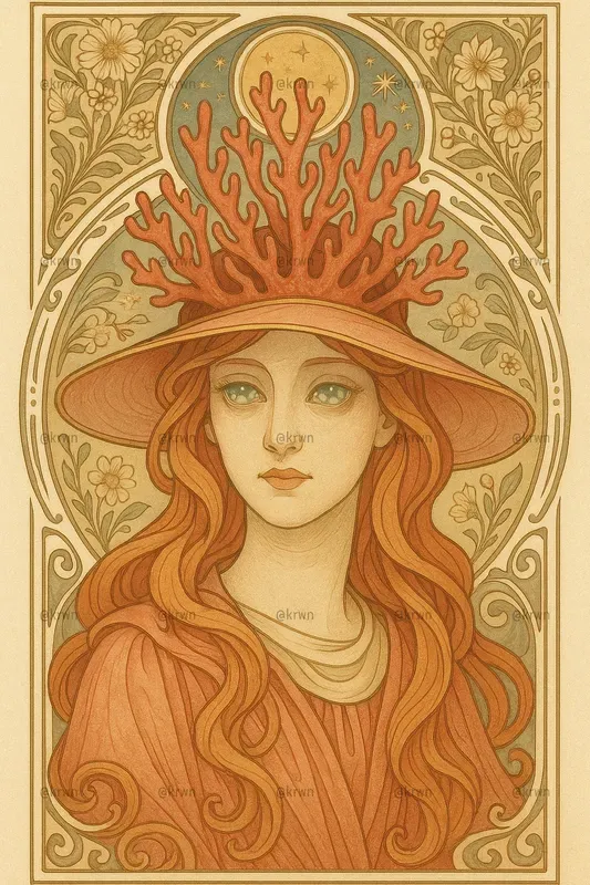 Art Nouveau Character Busts