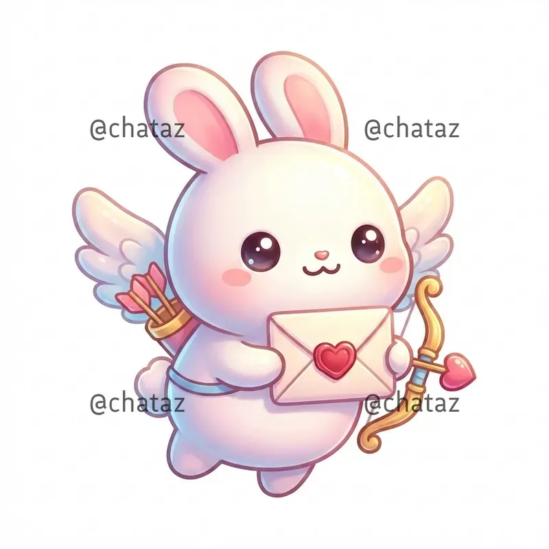 Kawaii Cupid Characters
