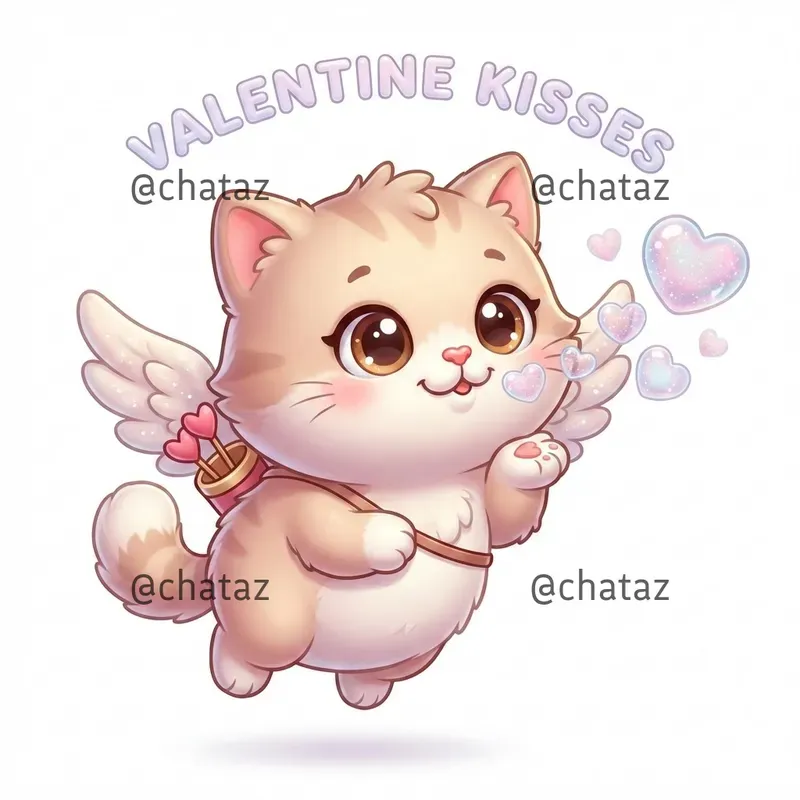 Kawaii Cupid Characters