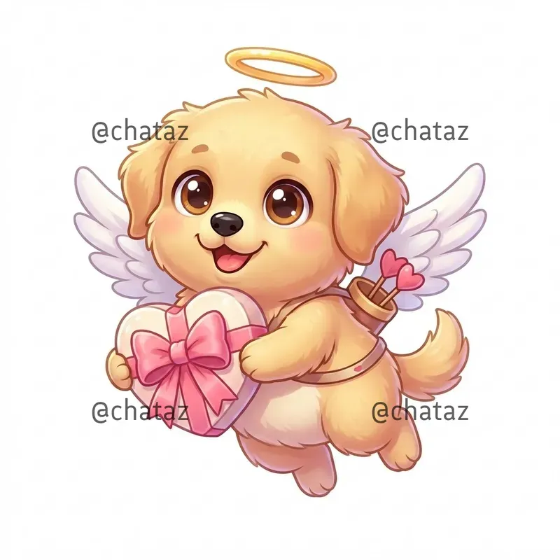 Kawaii Cupid Characters