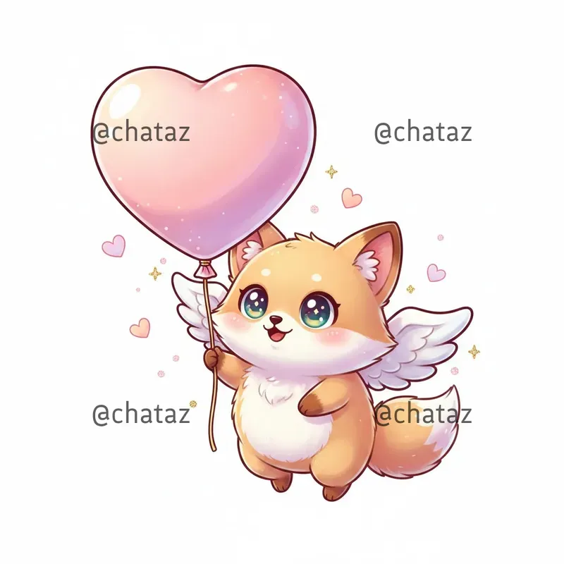 Kawaii Cupid Characters