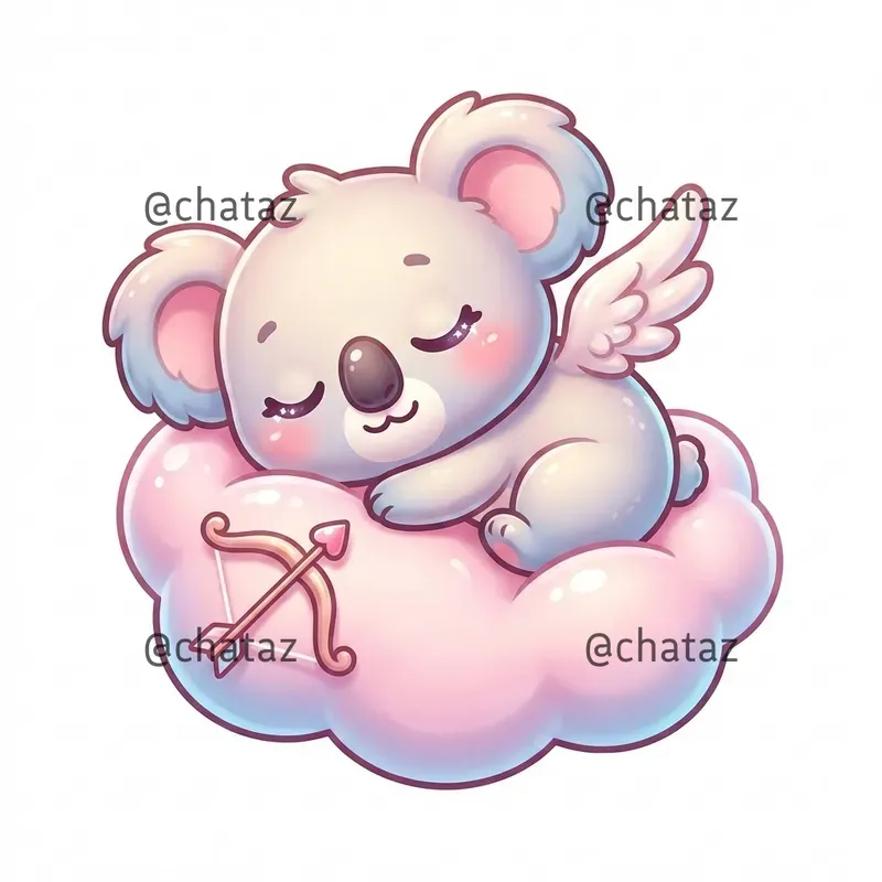 Kawaii Cupid Characters