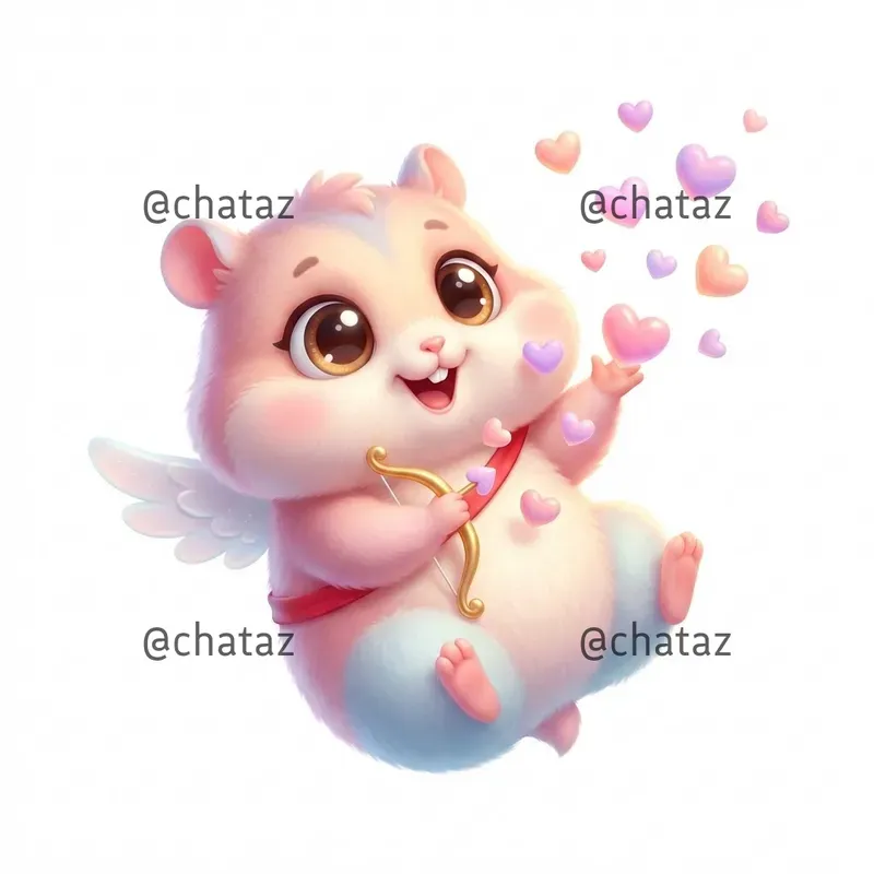Kawaii Cupid Characters