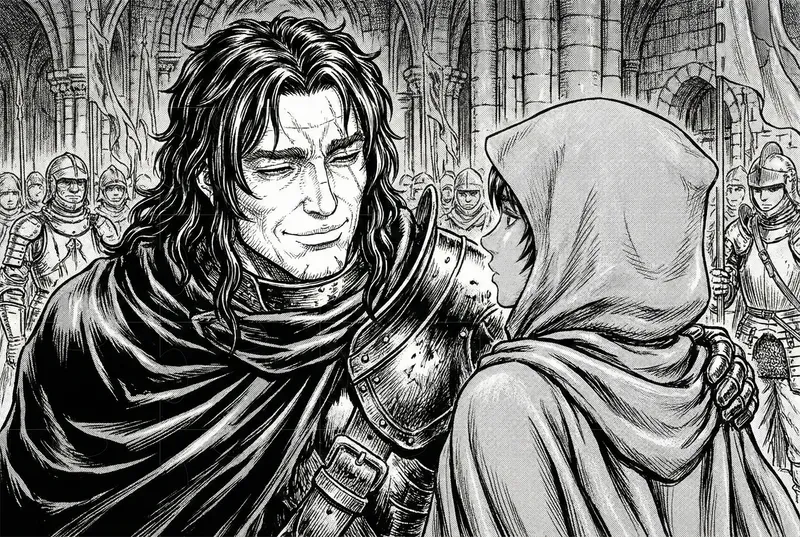 Kentaro Miura Style Berserk Manga Art