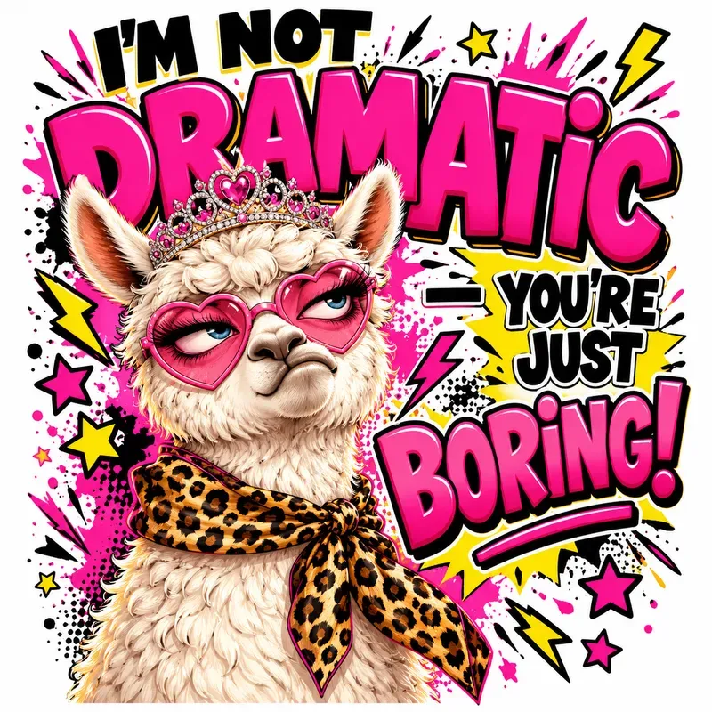 Bold Funny Animal Typography Posters