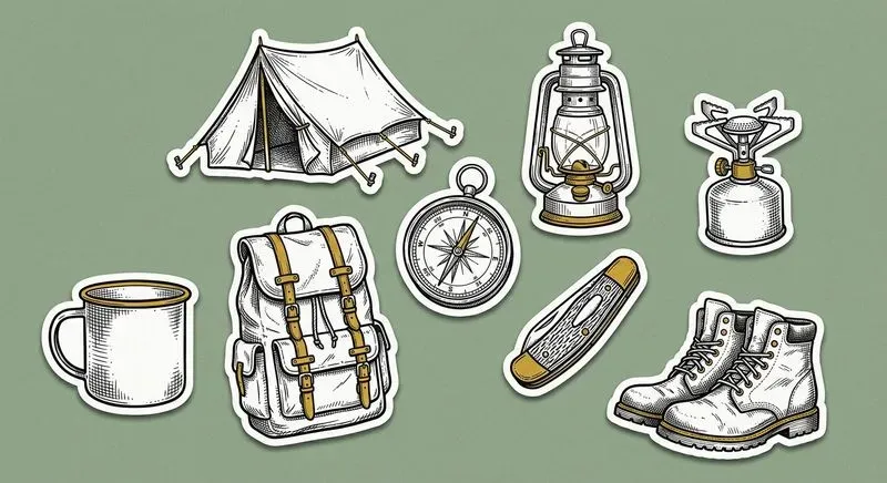 Handinked Vector Sticker Sheets
