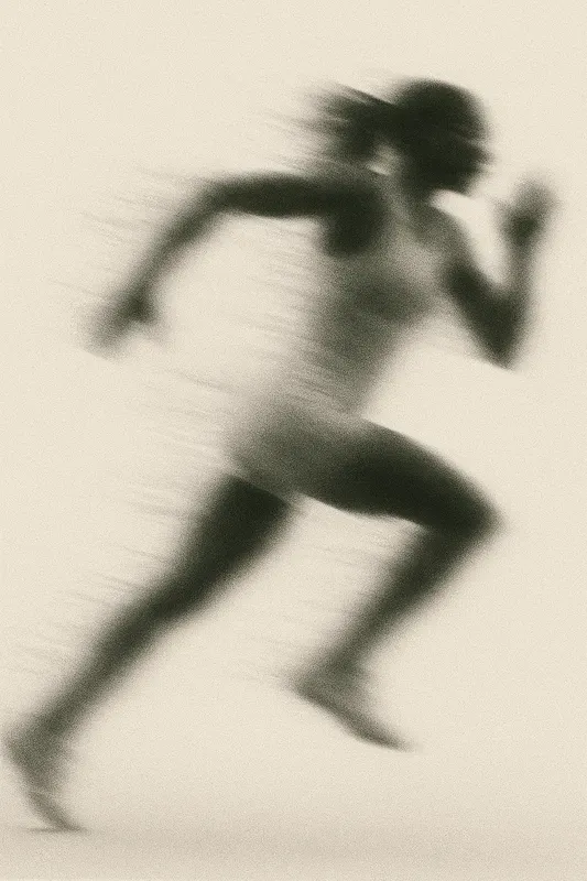 Athlete Motion Blur Premium Sports Ads