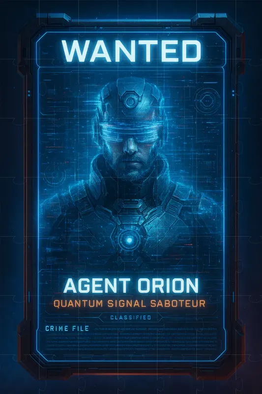 Neon Hologram Bounty Alerts