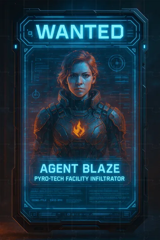 Neon Hologram Bounty Alerts