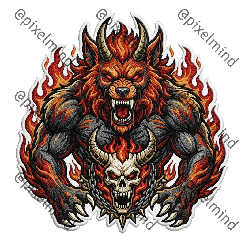 Embroidered Tshirt Icons
