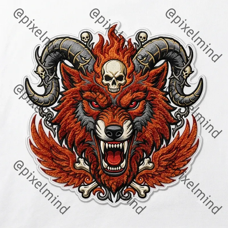 Embroidered Tshirt Icons
