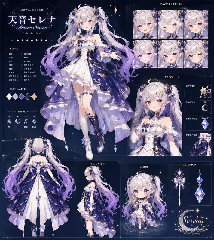 Premium Vtuber Character Designs