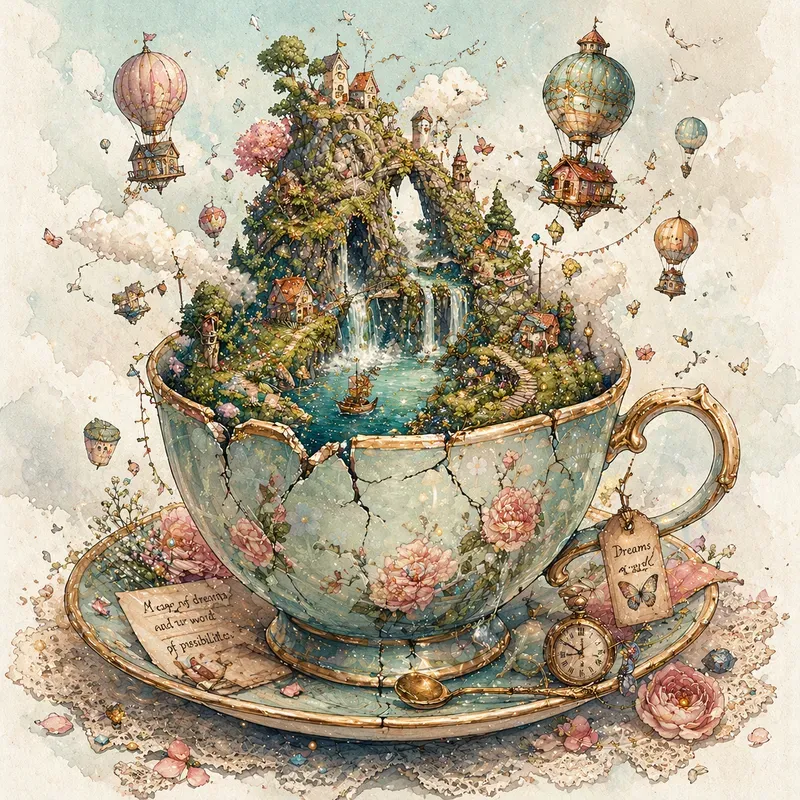 Whimsical Living Object Fantasies