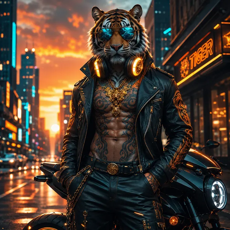 Neon Street Beasts Collections