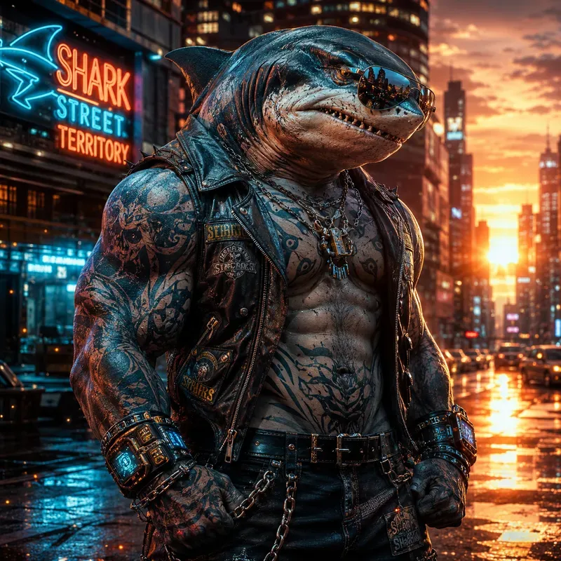 Neon Street Beasts Collections