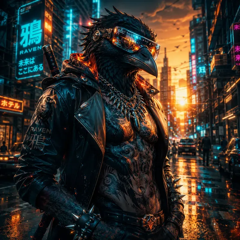 Neon Street Beasts Collections