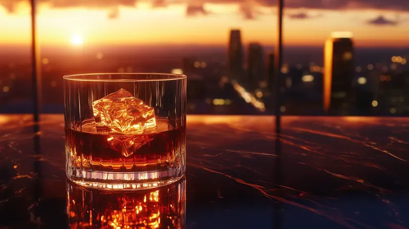 Cyber Luxury Crystal Whiskey Glasses
