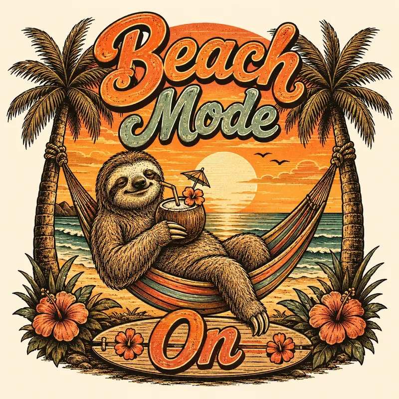 Retro Beach Escapes