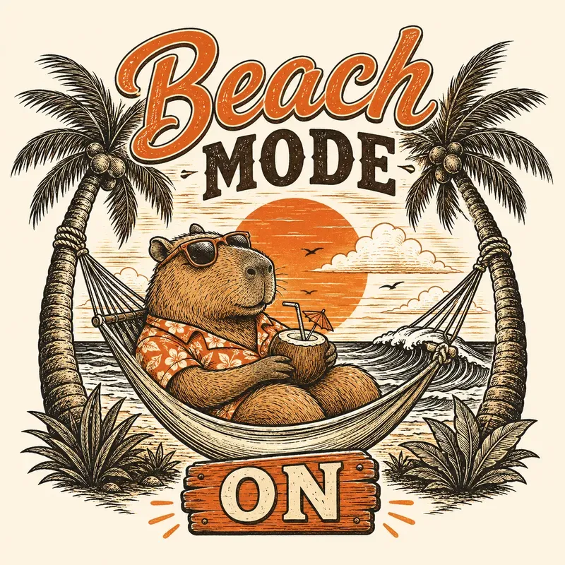 Retro Beach Escapes