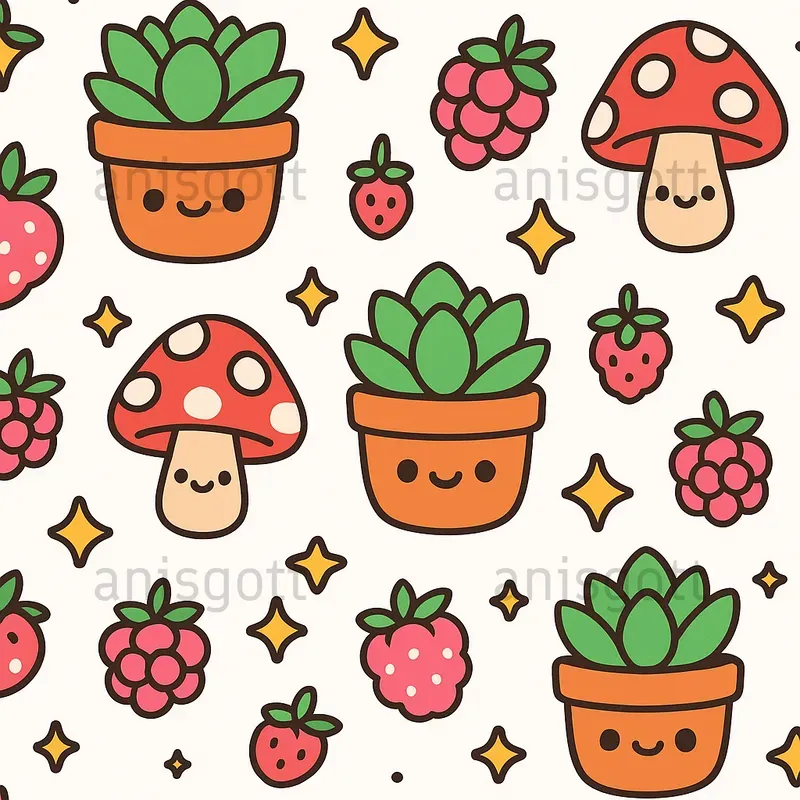 Bold And Cute Colorful Seamless Patterns