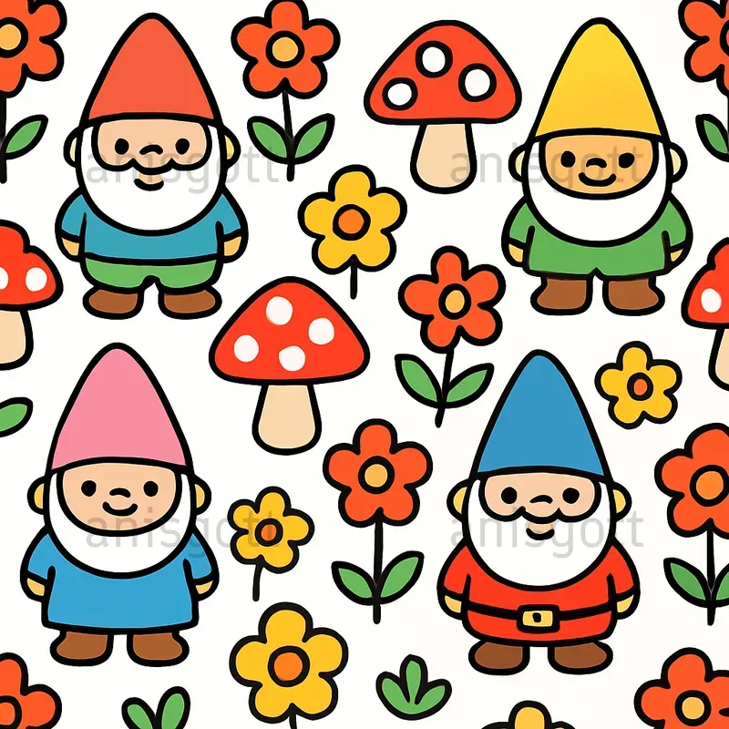 Bold And Cute Colorful Seamless Patterns