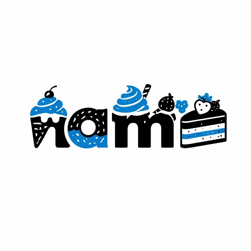 Playful Letter Logo Generator For Food