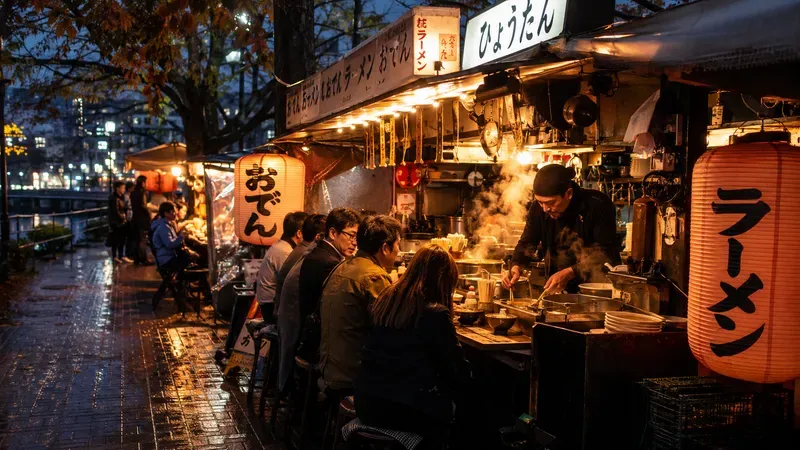 Japan Mood Local Food Streets
