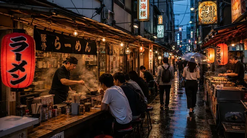Japan Mood Local Food Streets