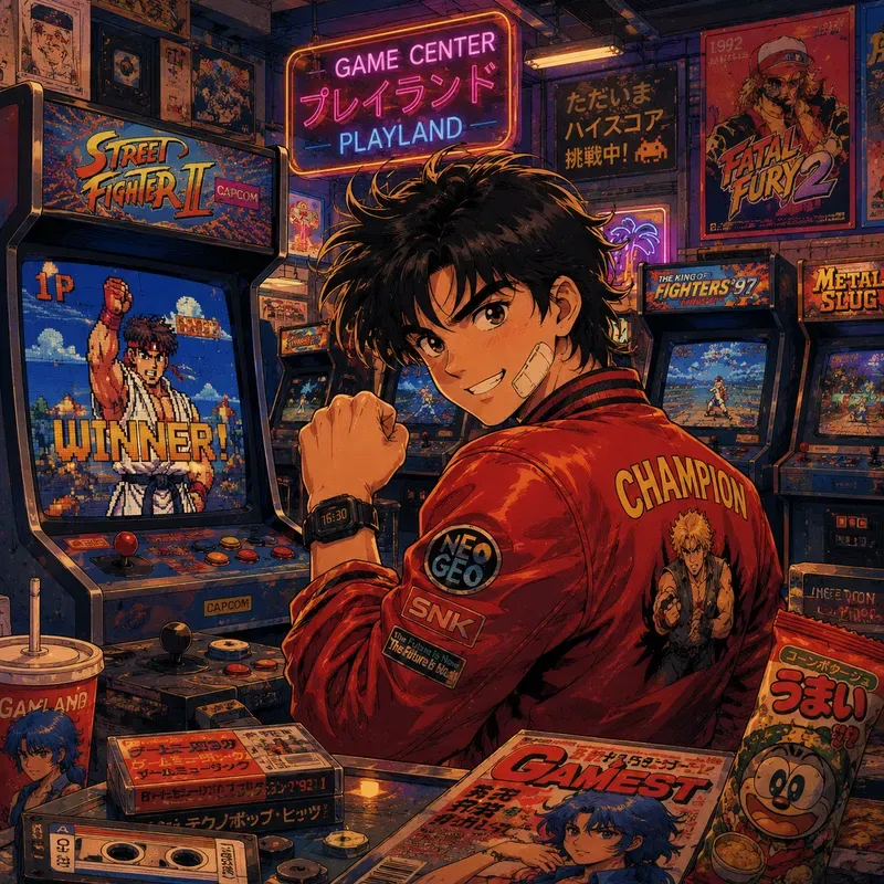 Neo Retro Anime Icons