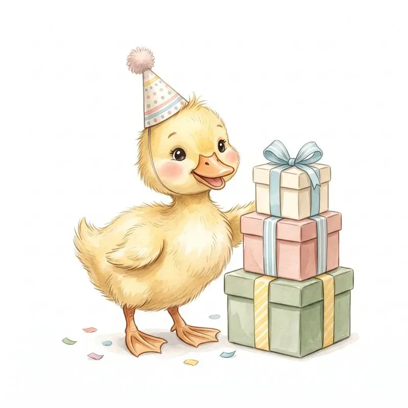Kids Birthday Animal Clipart Sets