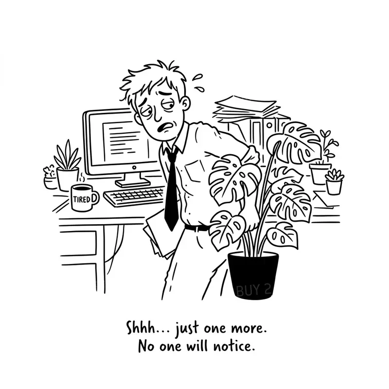Plant Parent Humor Doodle Coloring Pages