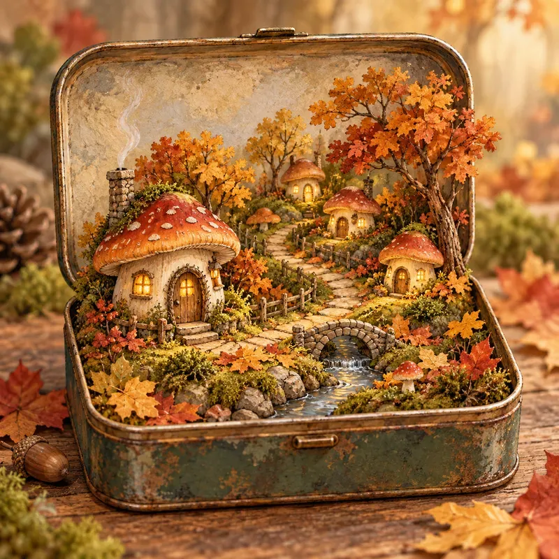 Pocket Worlds Tiny Storybook Scenes