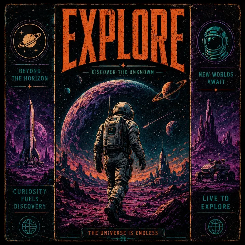 Retro Character Poster Art Packs
