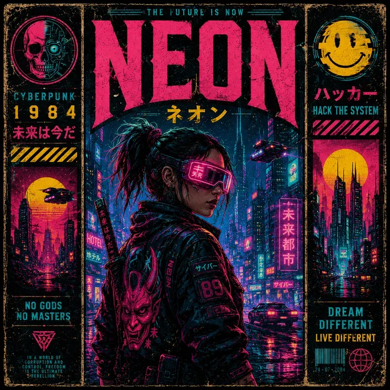 Retro Character Poster Art Packs