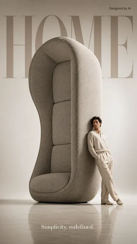 Oversized Product Fashion Editorials