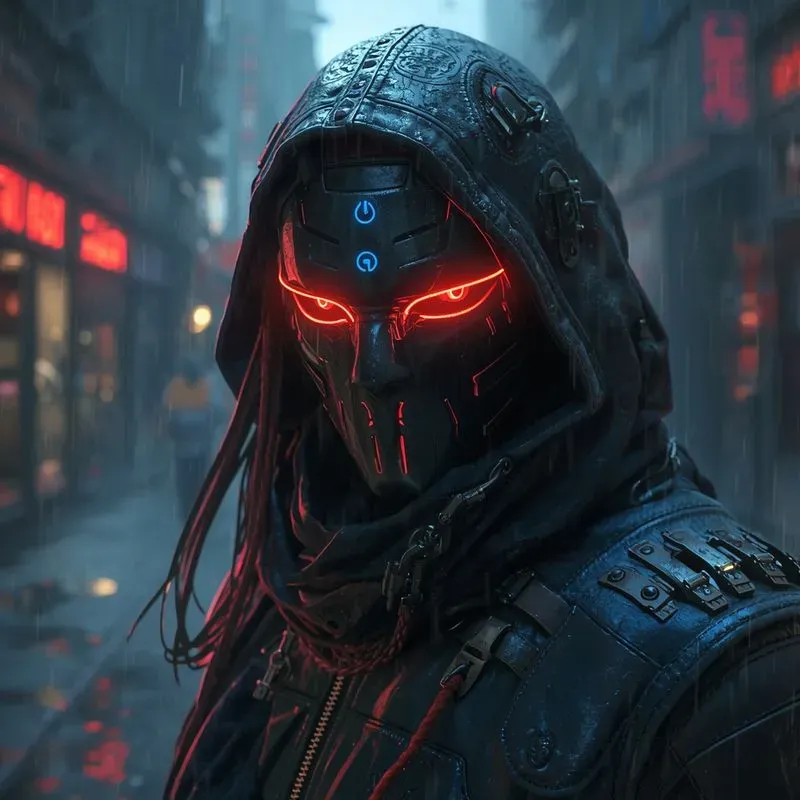 Cyberpunk Cybernetic Ronin 8K