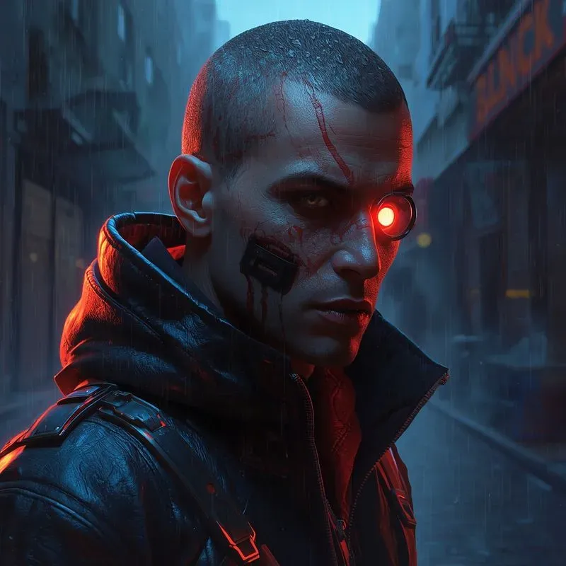 Cyberpunk Cybernetic Ronin 8K