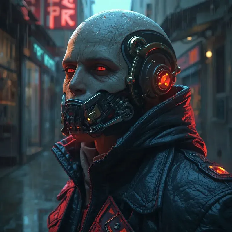 Cyberpunk Cybernetic Ronin 8K