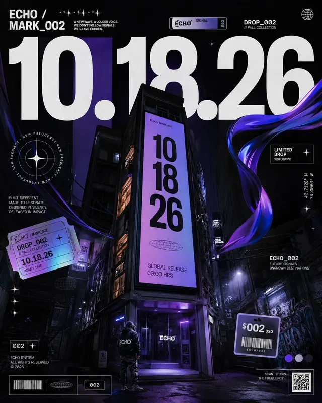 Streetwear Campaign Posters