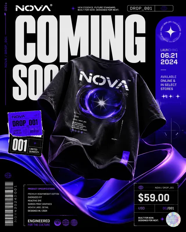 Streetwear Campaign Posters