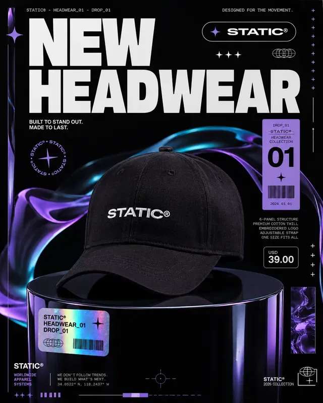 Streetwear Campaign Posters