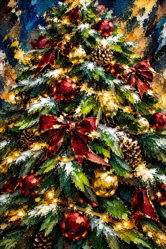 Ultimate Abstract Christmas Art