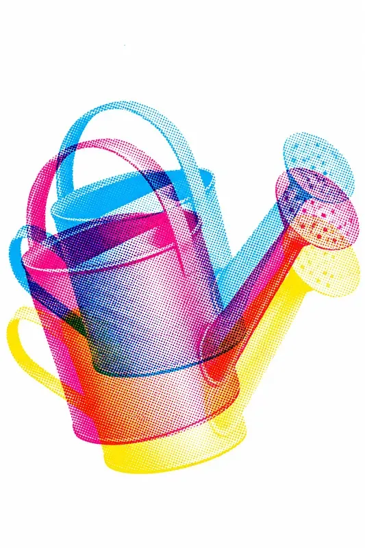Cmyk Halftone Object Overlay Generator