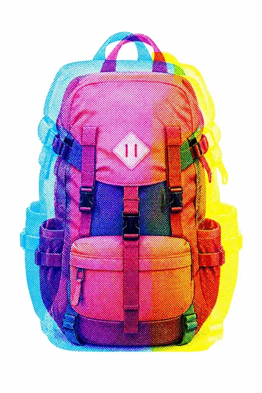 Cmyk Halftone Object Overlay Generator