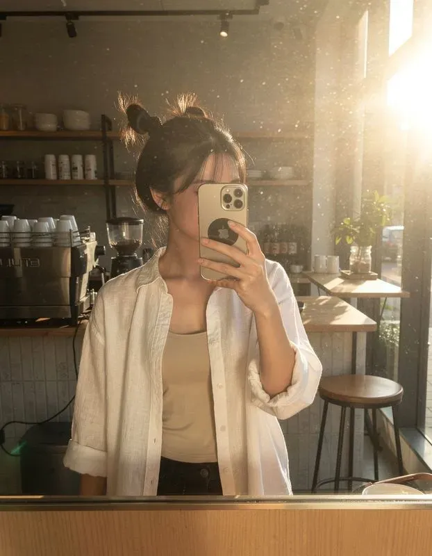 Flux Influencer Mirror Selfies