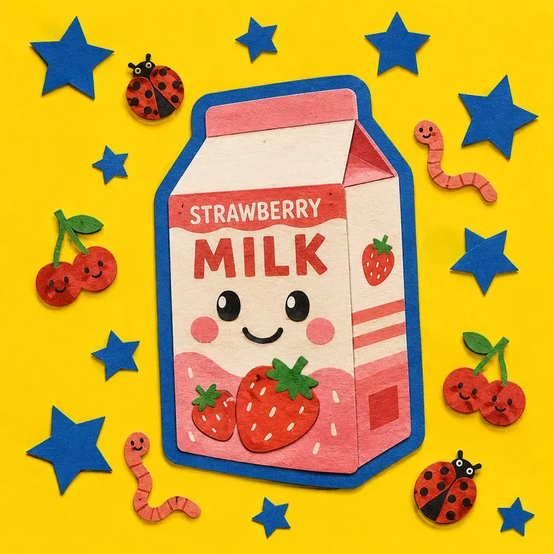 Retro Childrens Cutpaper Art Sets