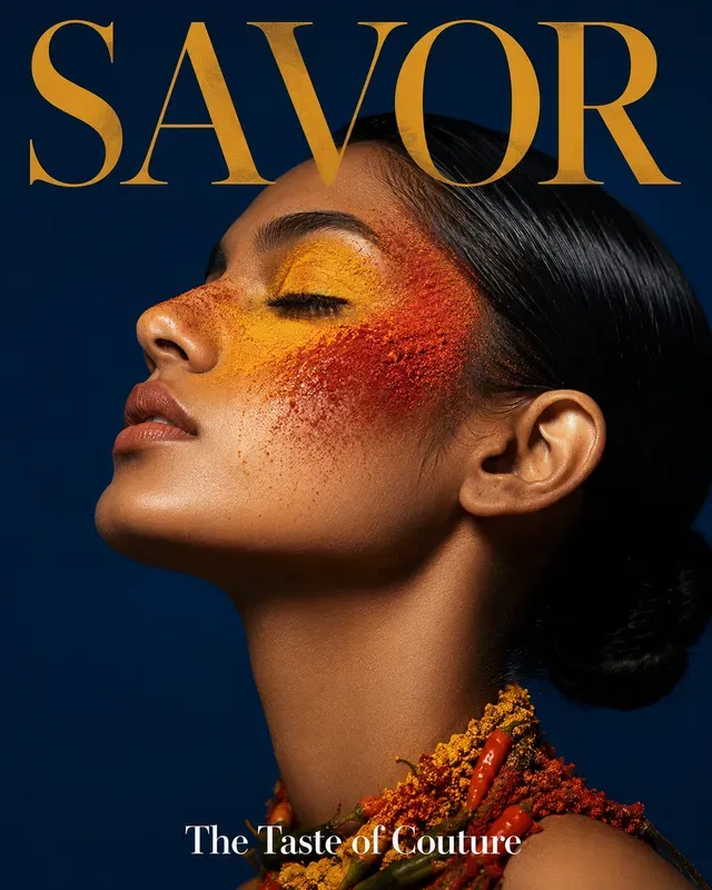 Fashion Meets Food Editorial Coutures