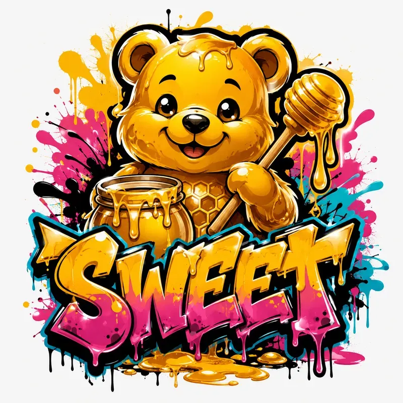 Graffiti Pop Sticker Designs