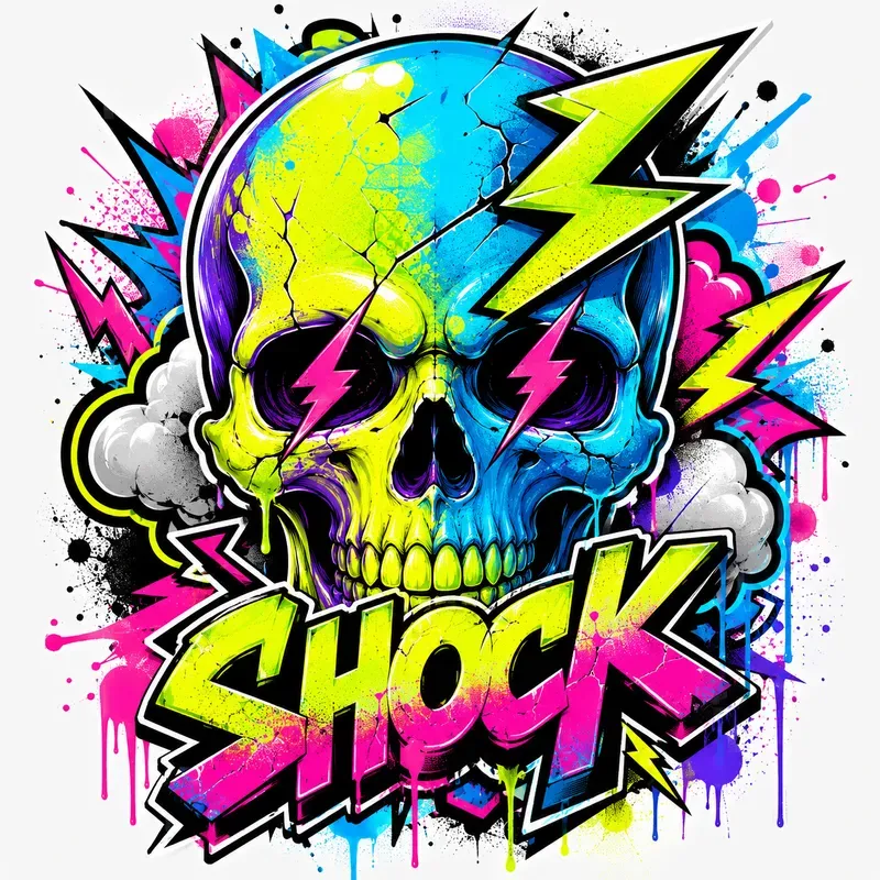 Graffiti Pop Sticker Designs